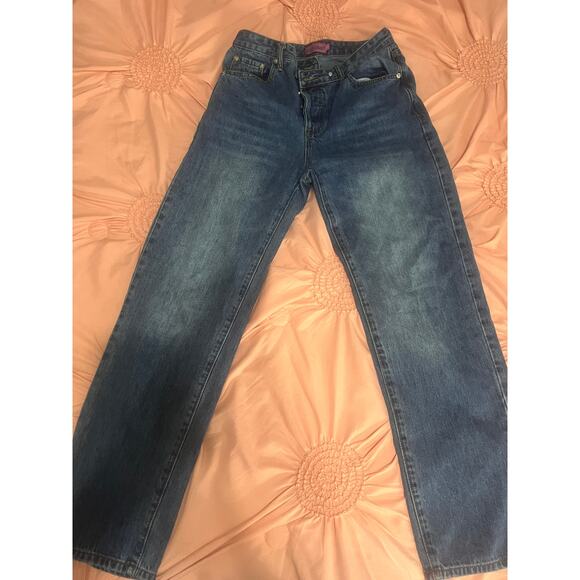 Leather, White, and Denim Pants – $25 Each (Size S) - Picture 4 of 5